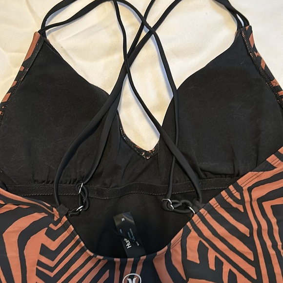 Hurley one piece brown black medium - Picture 3 of 4